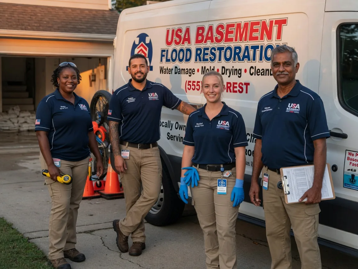 Basement Flood Cleanup company in La Harpe, IL